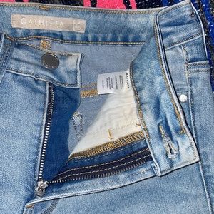 Athleta faded light wash Sculptek jeans